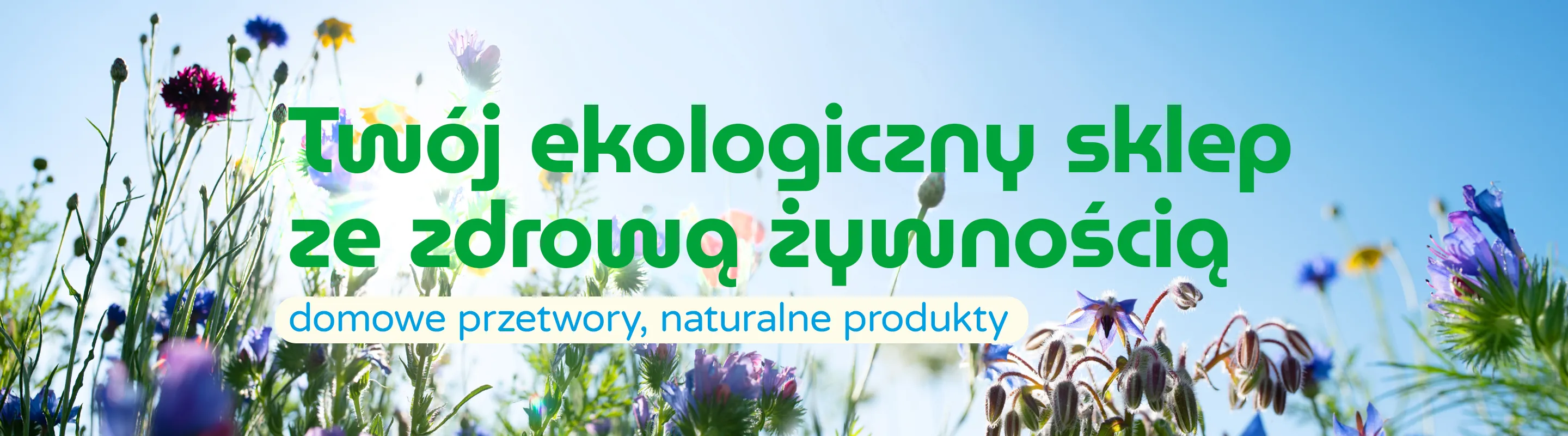 Ekologiczny sklep ze zdrową żywnocią
